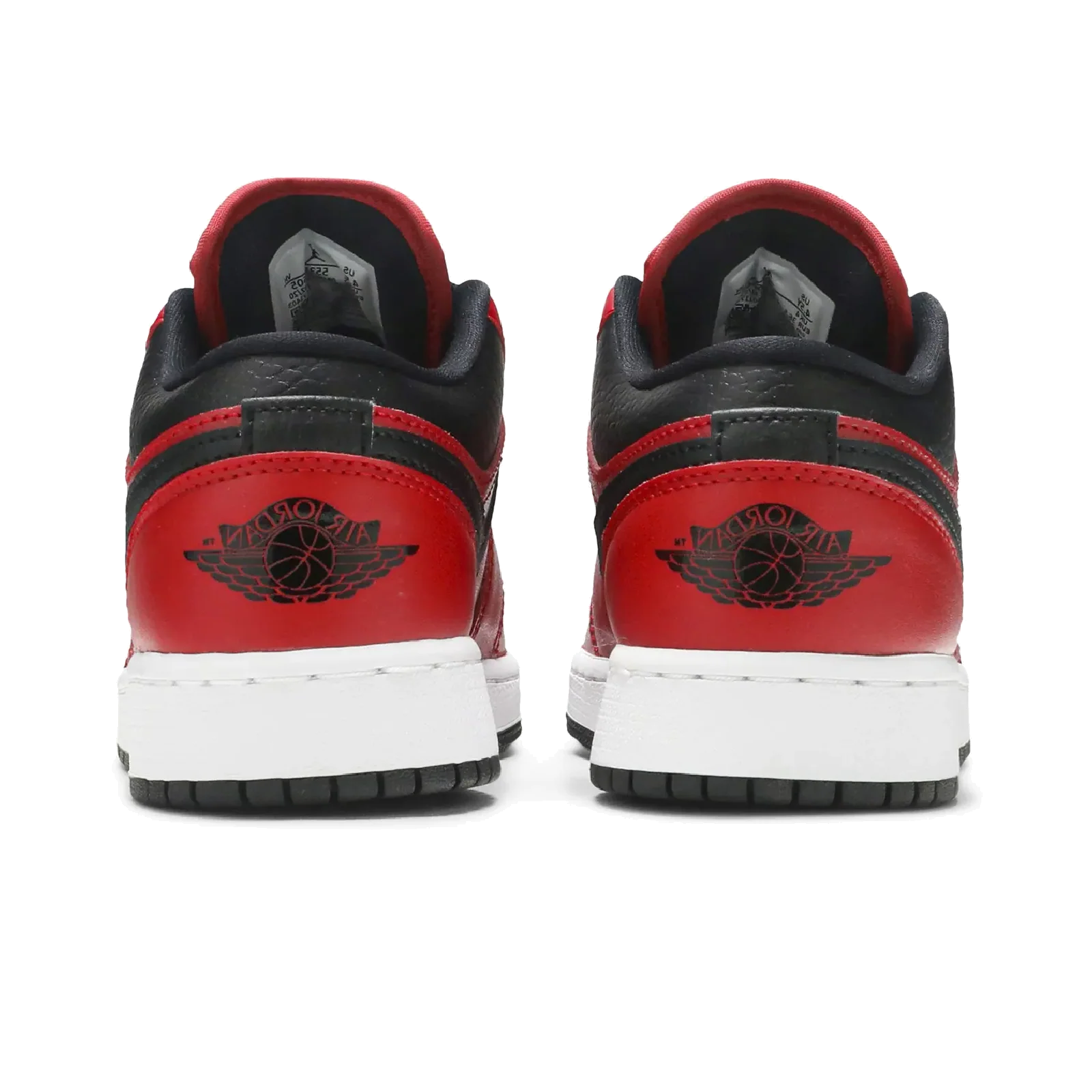 Jordan 1 Low Gym Red Black Pebbled (GS) - Image 4