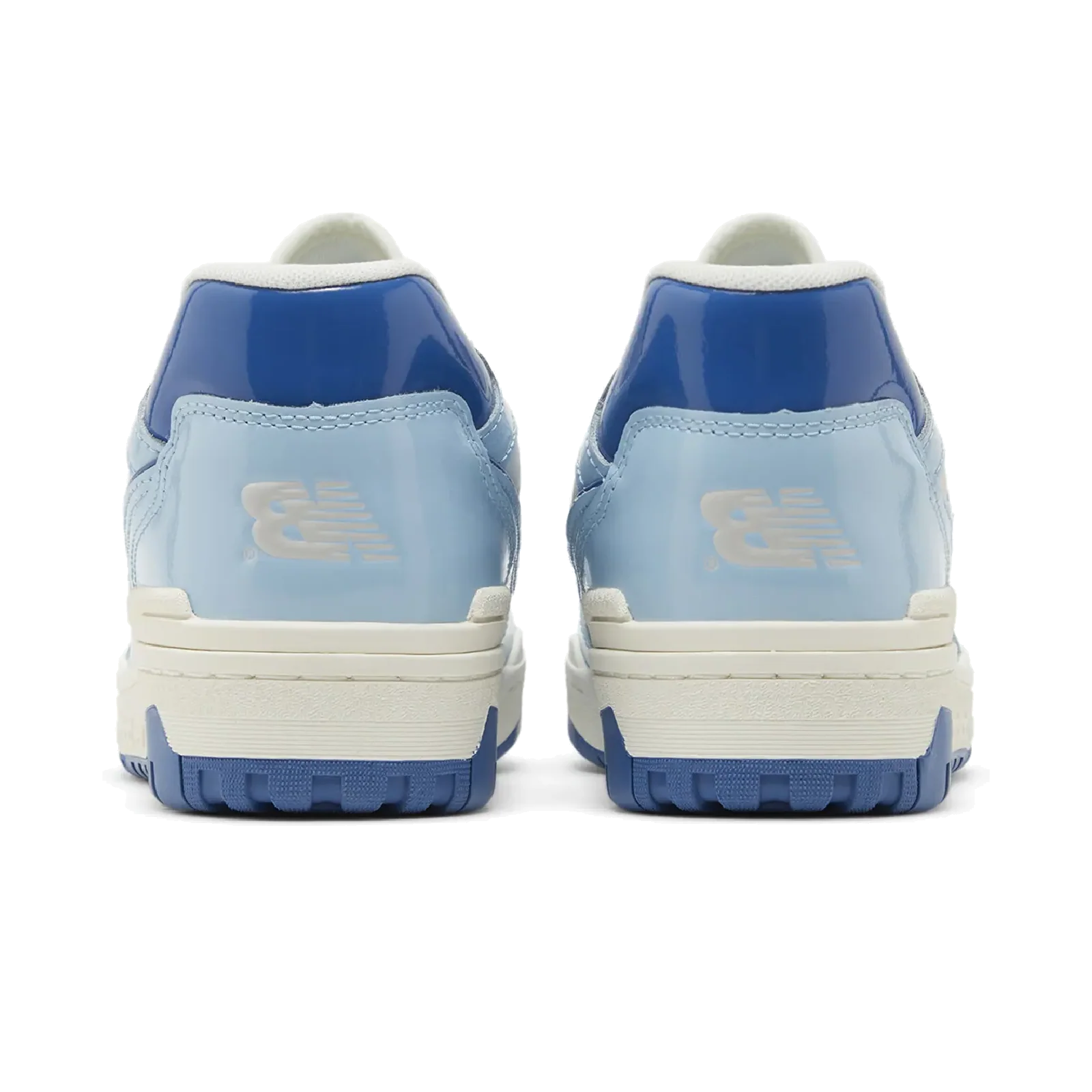 New Balance 550 Chrome Blue Patent - Image 4