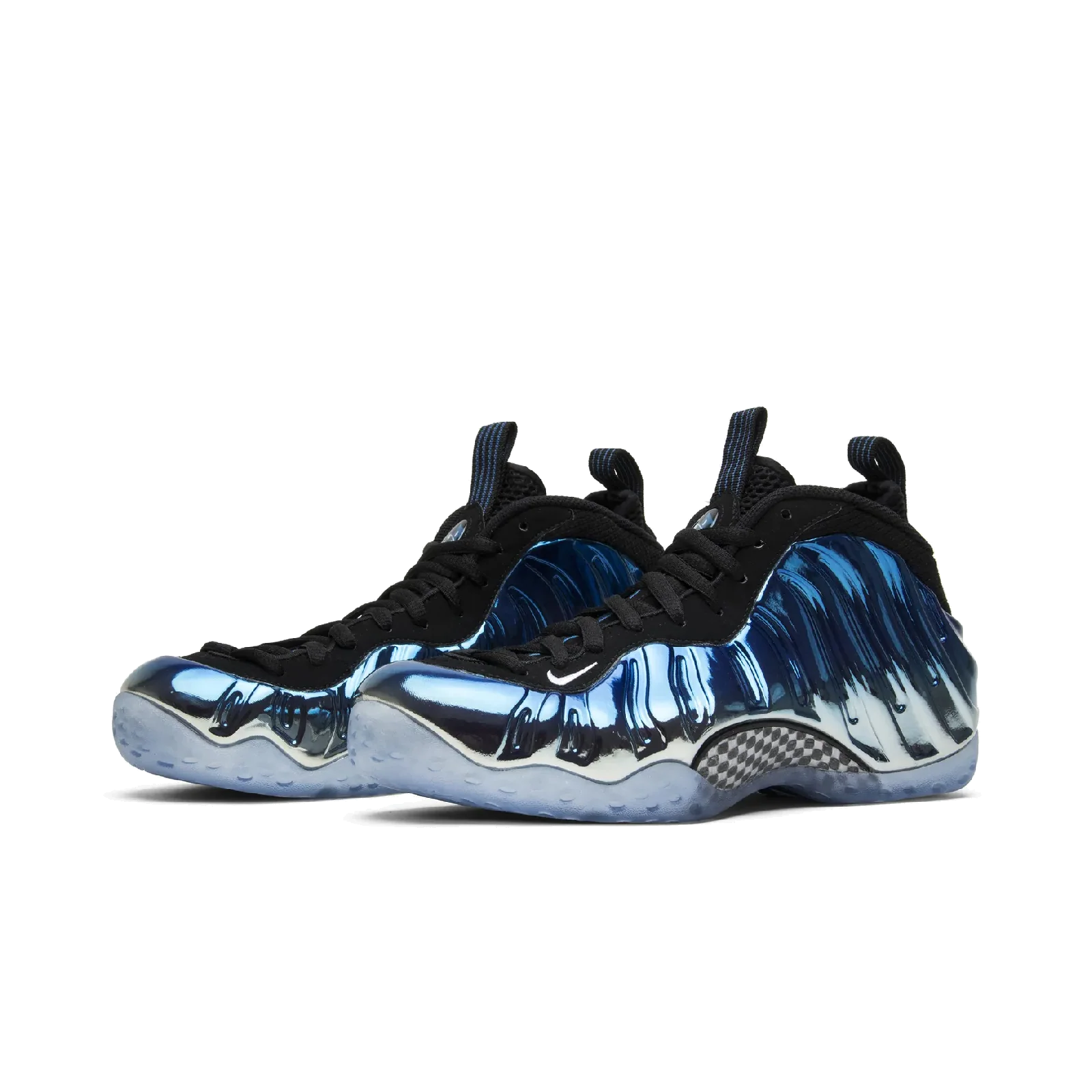 Nike Air Foamposite One Blue Mirror - Image 5